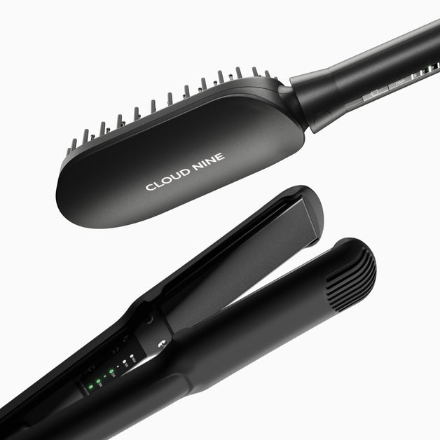 The Wide Iron and Original Hot Brush Styling Set