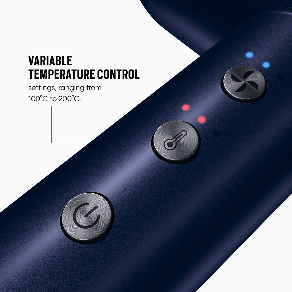 2-in-1 Contouring Iron Pro & Midnight Blue Airshot Pro Styling Set